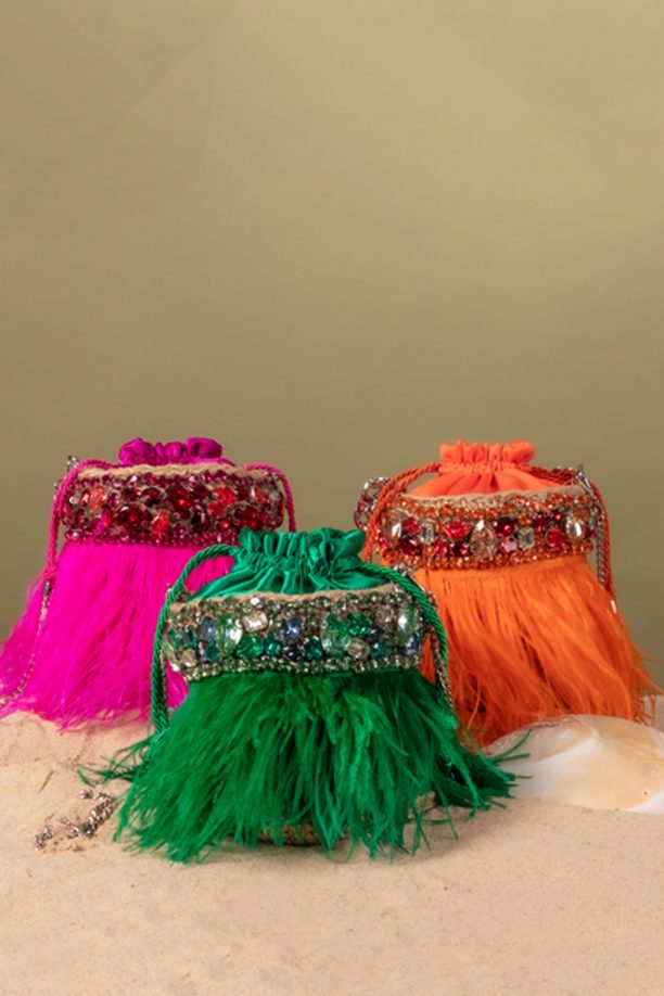 Bolsa em Crochê com Fio de Fibra Natural