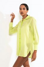 Camisa Alongada Botões