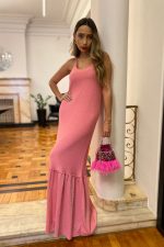 Bolsa em Crochê com Fio de Fibra Natural