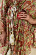 Vestido Curto Jacquard  de Lurex