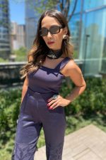 Calça Em Tricot Cobogó