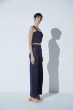 Calça Em Tricot Cobogó