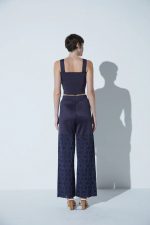 Calça Em Tricot Cobogó