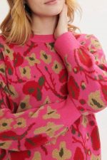 Blusa Manga Longa Estampa Onça