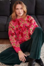 Blusa Manga Longa Estampa Onça