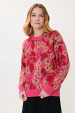 Blusa Manga Longa Estampa Onça