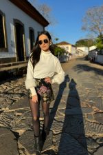 Short Bordado Pedraria