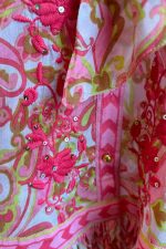 Vestido Curto Bordado Paetê