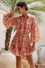 Vestido Curto Bordado Paetê