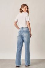 Calça Jeans Wide leg Azul Claro