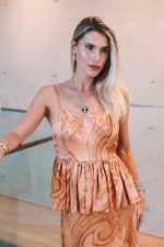 Regata Peplum Estampada