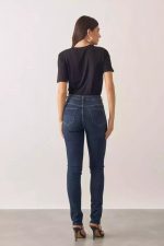 Calça Jeans Skinny Power Azul Médio