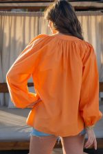 Camisa Ampla Bordado