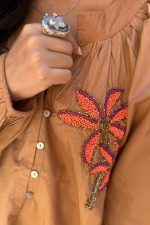 Camisa Ampla Bordado