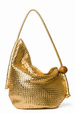 Bolsa Cristal Ouro