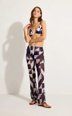 Calça Tule Abstrata