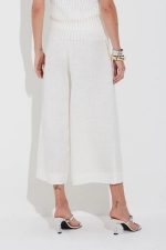 Calça Linho Puro Wide Leg