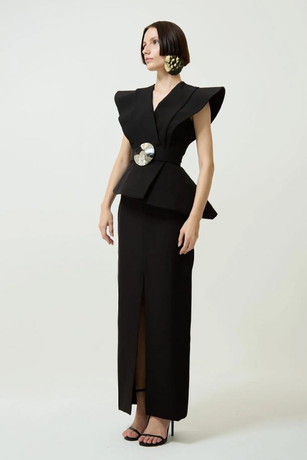 Blusa Estruturada Peplum