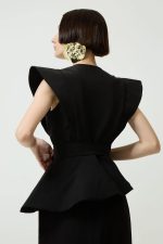 Blusa Estruturada Peplum
