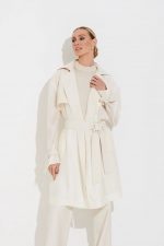 Trench Coat Em Organza