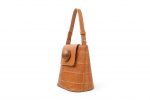 Bolsa Couro Maxi Croco
