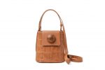 Bolsa Couro Maxi Croco